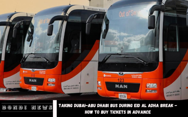 Abu Dhabi bus during Eid Al Adha break - How to buy tickets in advance