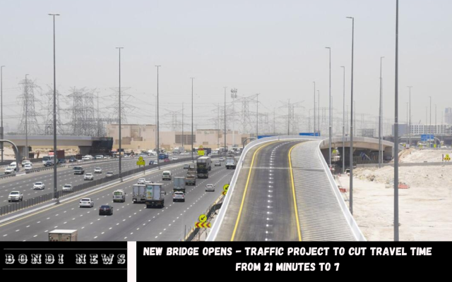 New bridge opens - traffic project to cut travel time from 21 minutes to 7